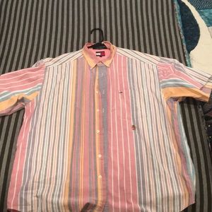 Tommy Hilfiger Multi-Color Button-Up